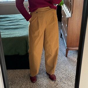 Madewell women’s pinstripe pants